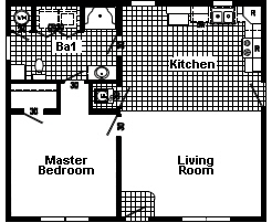 HRS1084 Custom Coastal Shore Modular Home Floor Plan