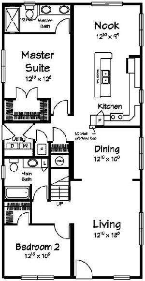 Spinnaker1 Cape  Modular Home Floor Plan Designed For Coastal Communities